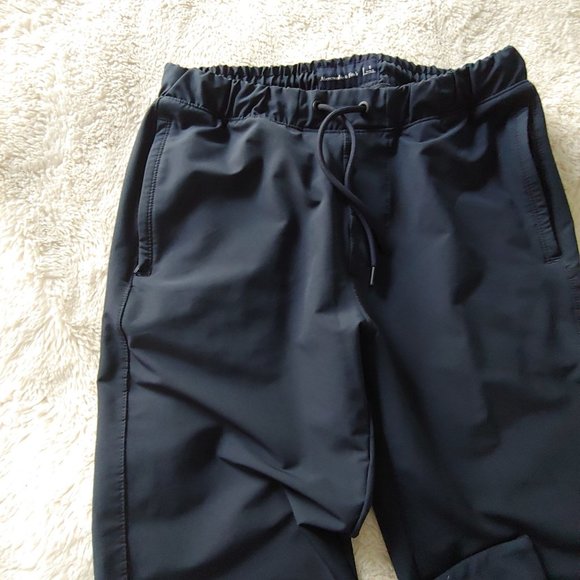 Abercrombie & Fitch activewear running jogger pants Navy size Small - Picture 4 of 10